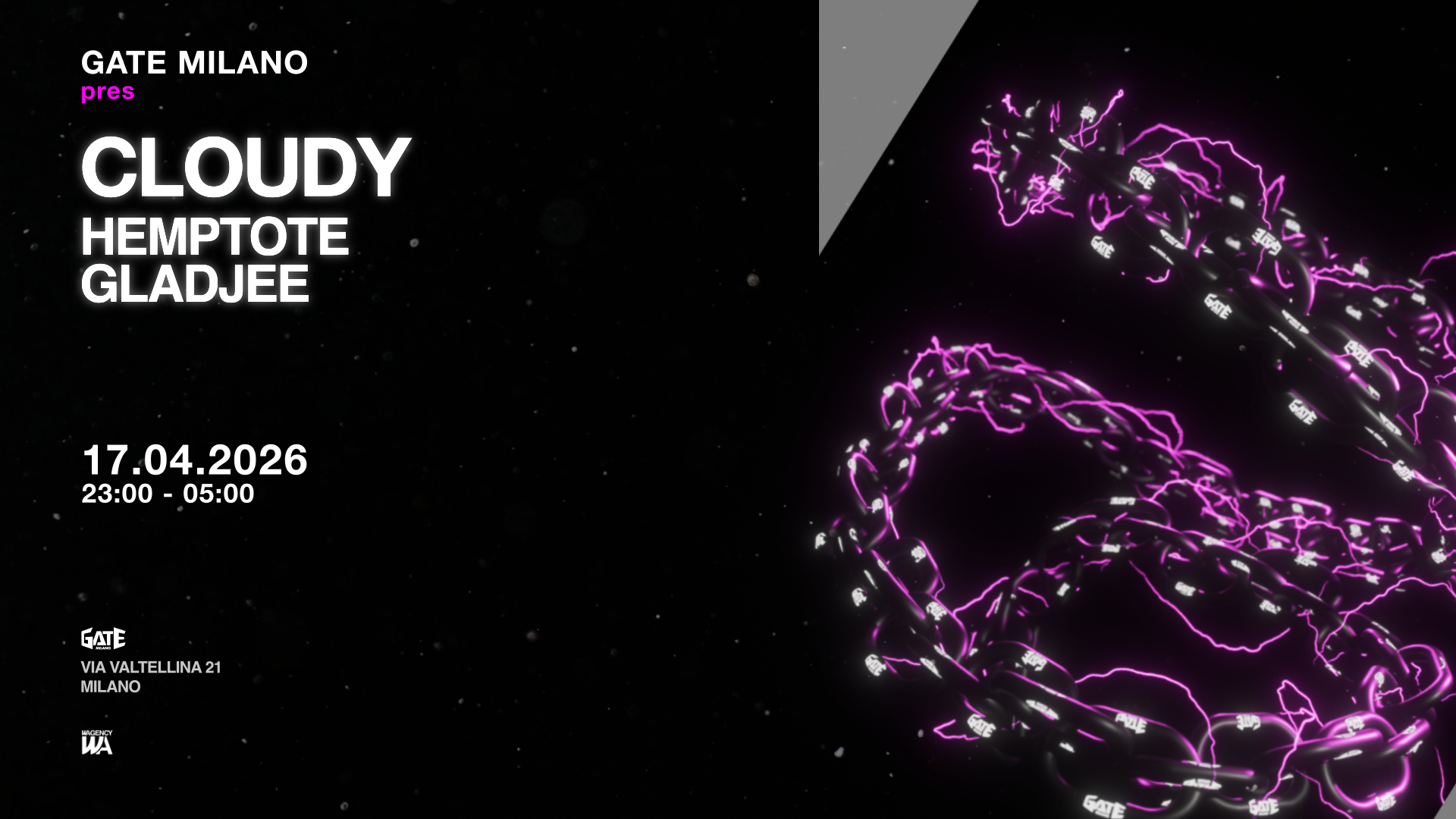 Official cover of the event CLOUDY