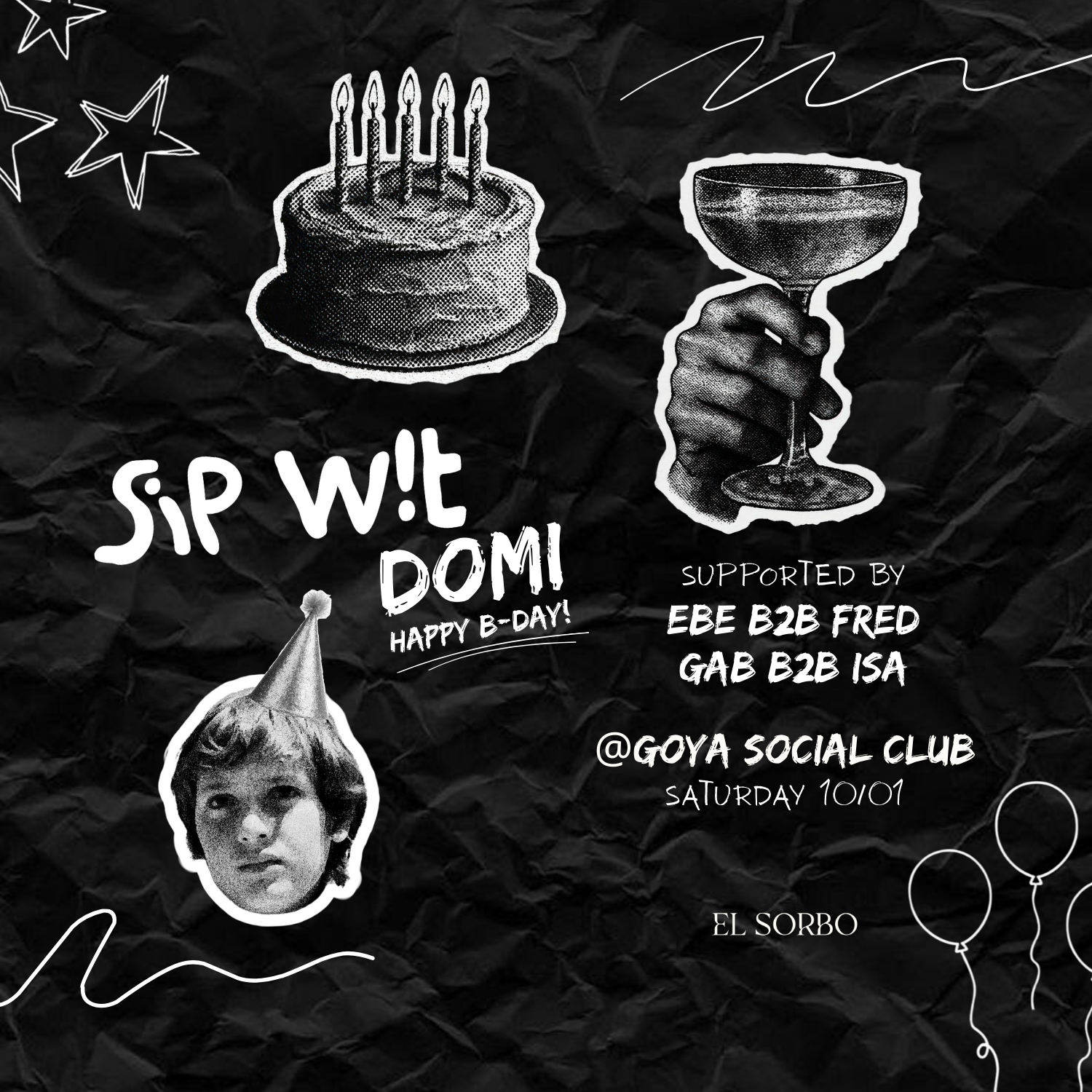 Sip Wit Domi @ Goya Social Club