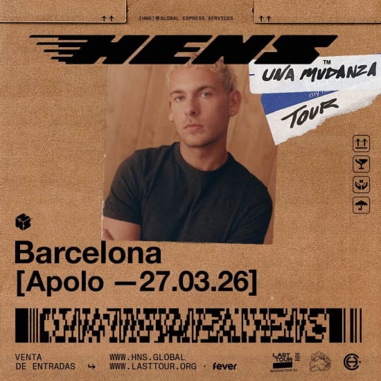 Official cover of the event Hens en Sala Apolo, Barcelona 2026