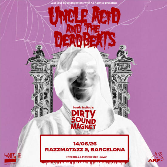 Official cover of the event Uncle Acid & the Deadbeats en Razzmatazz 2, Barcelona 2026