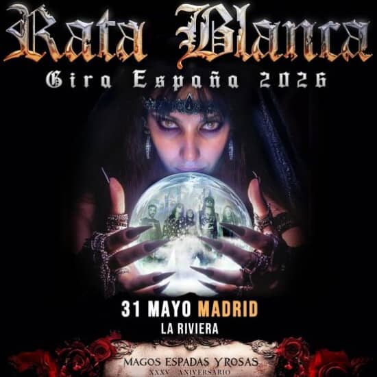 Official cover of the event RATA BLANCA en Madrid (La Riviera)