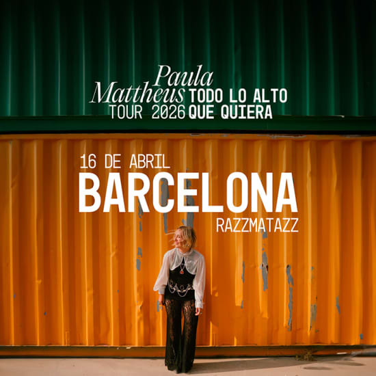 Official cover of the event Gira Paula Mattheus en Barcelona