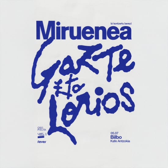 Official cover of the event Mirua en Kafe Antzokia, Bilbao 2026