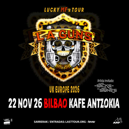 Official cover of the event L.A. Guns en Kafe Antzokia, Bilbao 2026