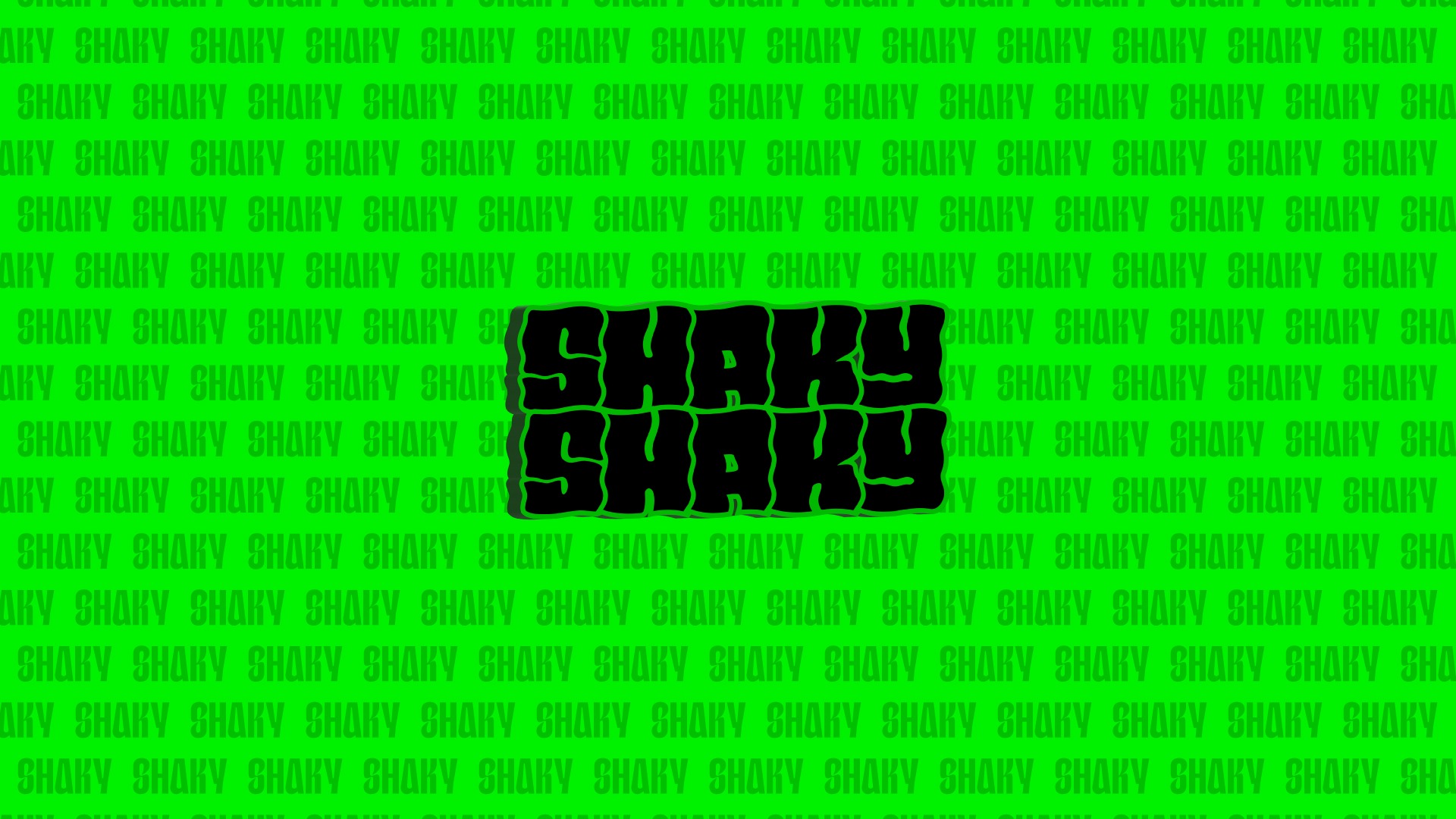 Official cover of the event Shaky Shaky